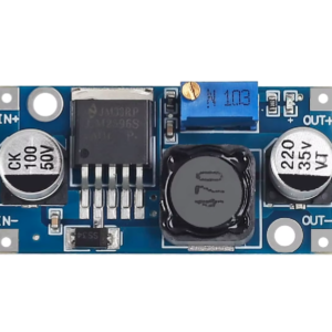 Alternative view of LM2596 Convertisseur DC-DC Abaisseur de tension ajustable, entrée 3.2V à 40V, sortie 1.25V à 35V, Alimentation Step Down