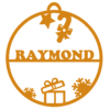 Boule Noël Prénom Déco Sapin DN25001 – Image 2